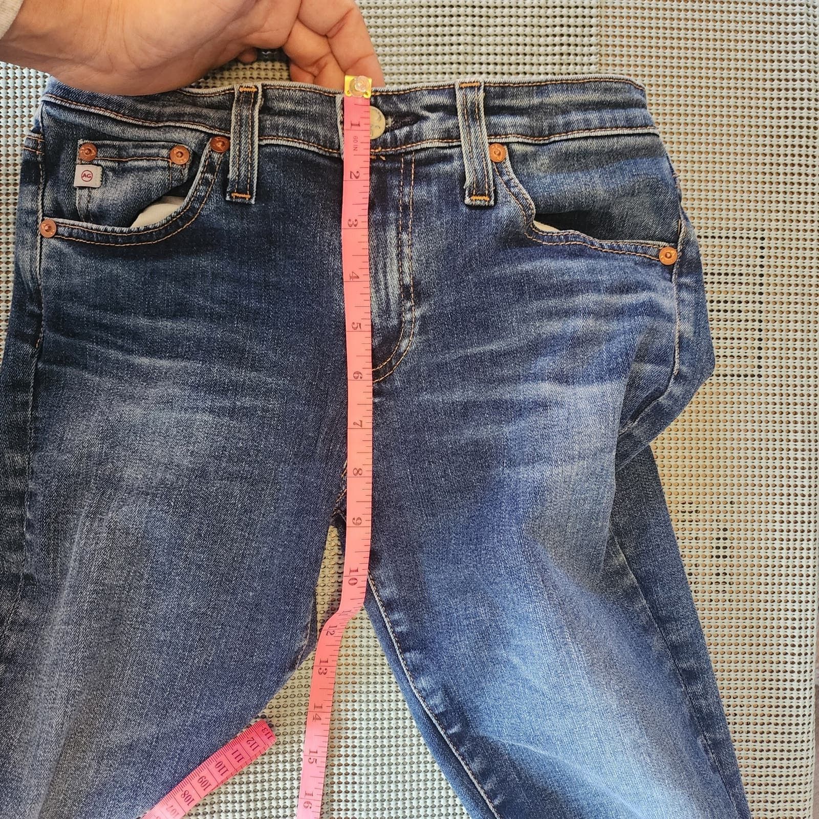 AG Adriano Goldschmied AG-ed Adriano Goldschmied Prima Ankle Cigarette Jeans 26R Size 26" / US 2 / IT 38 - 8 Thumbnail