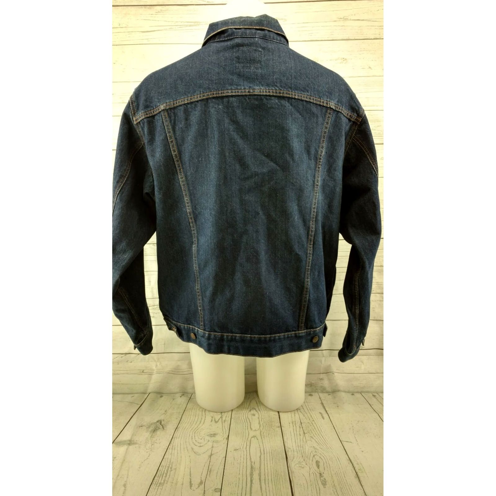 Denime VINTAGE Stagecoach Western Wear Mens 2XL Denim Jean Jacket Blue Jacket Mens 2XL Blue Vintage Stagecoach Western Wear Mens Jacket Blue Denim Size US 39 - 4 Thumbnail