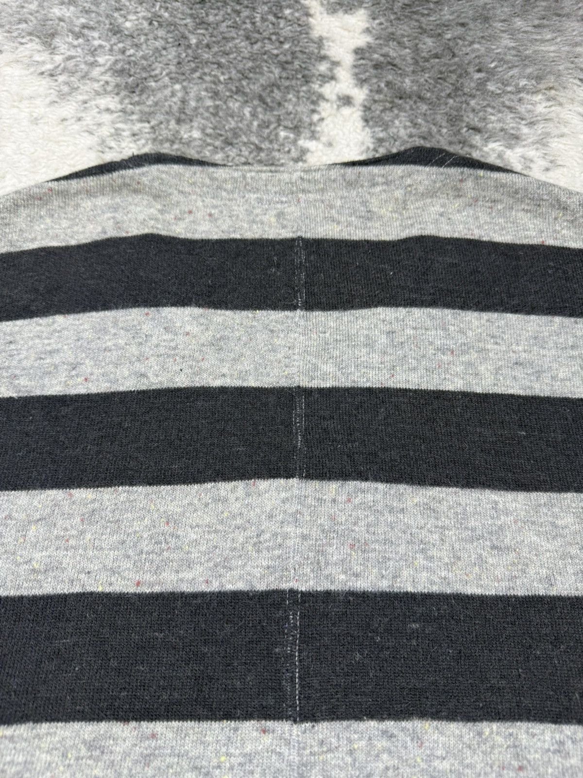 Final Home 90’s RARE Issey Miyake FINAL HOME "Prison Stripes" Cardigan Size US S / EU 44-46 / 1 - 19 Thumbnail