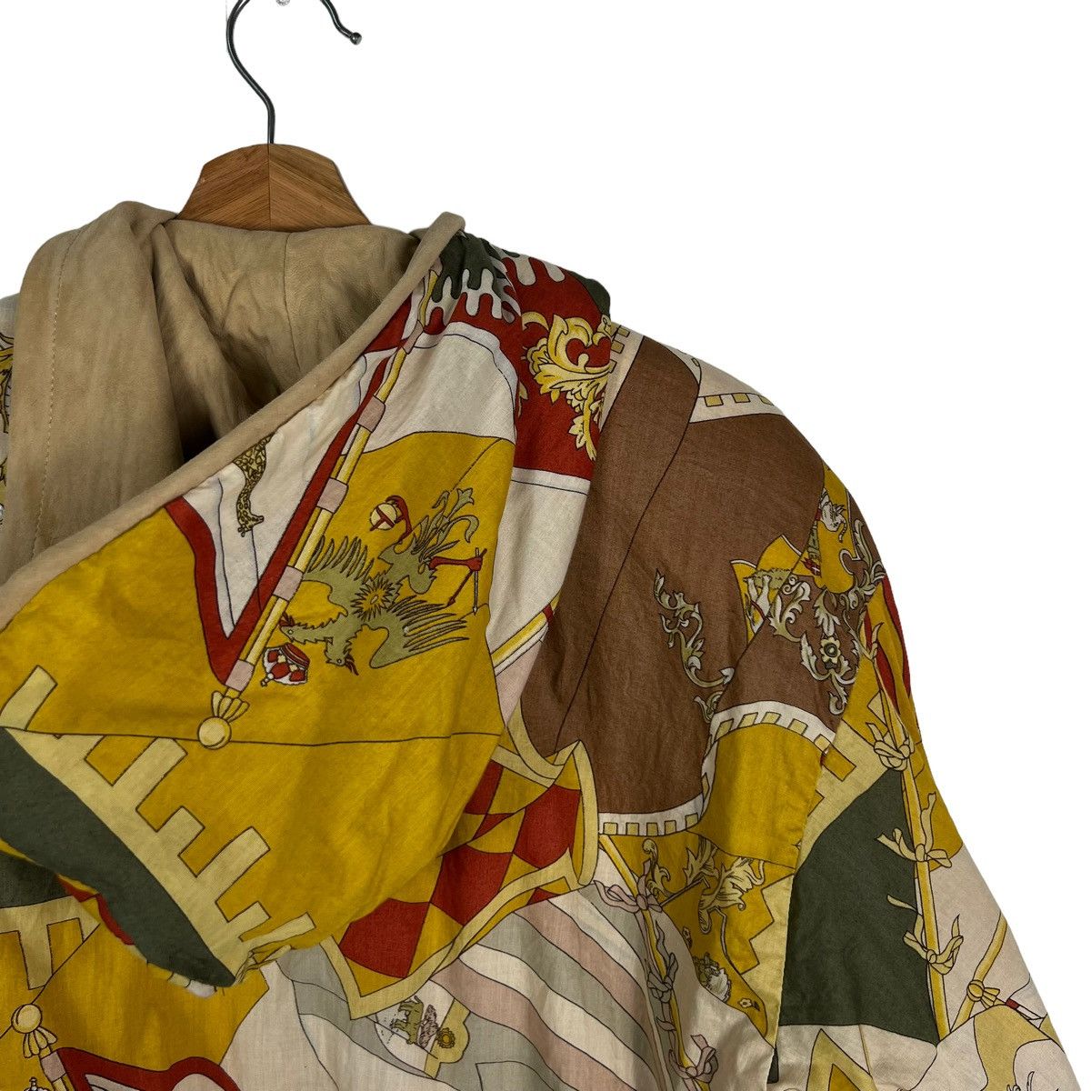 Gucci VINTAGE DEER LEATHER BOMBER JACKET GUCCI RARE LINING DESIGN Size M / US 6-8 / IT 42-44 - 19 Thumbnail