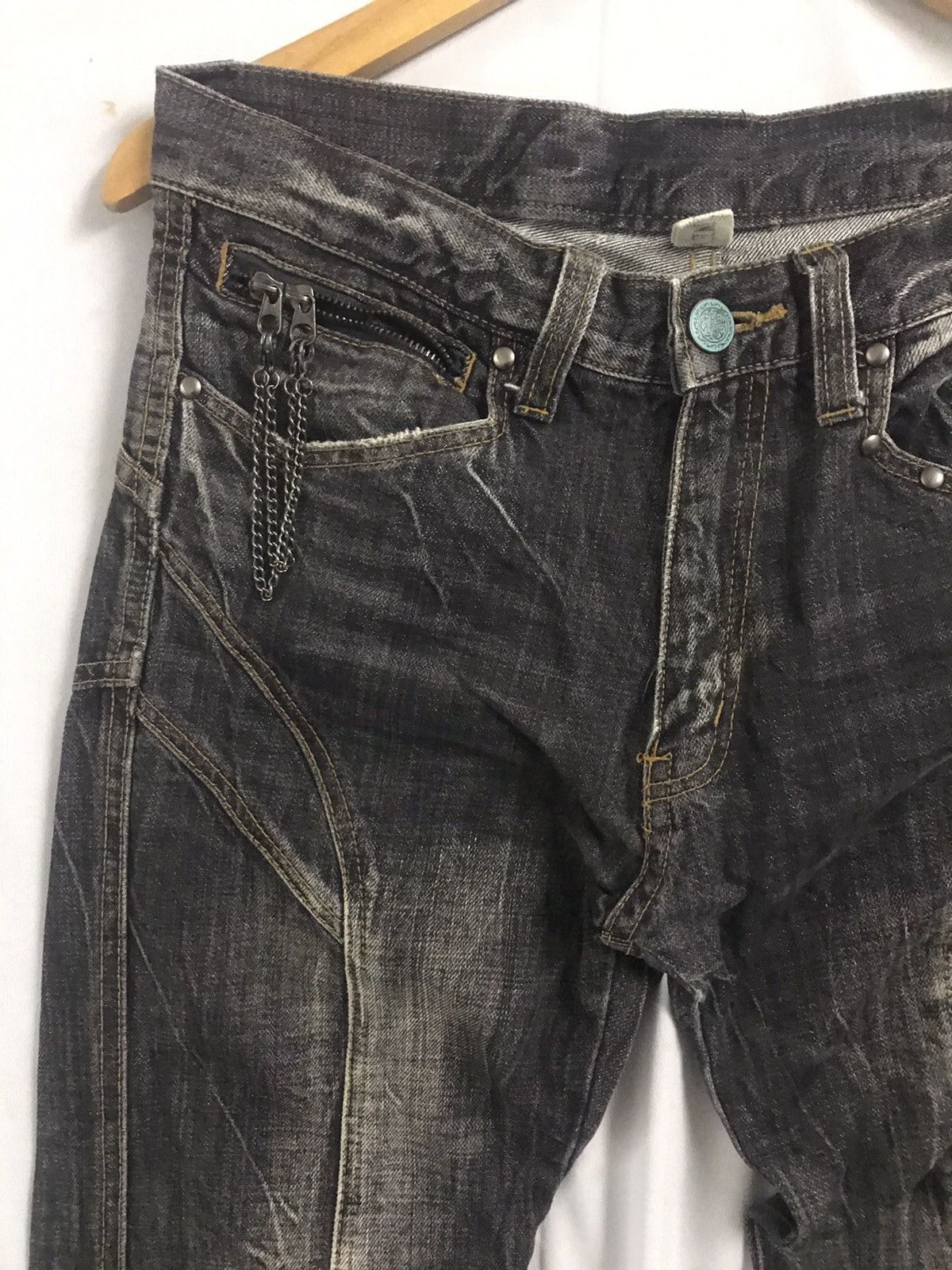 Japanese Brand DAILY NEWS - Flare Jeans Size US 31 - 5 Thumbnail
