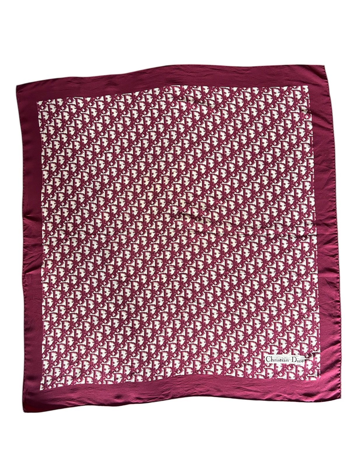 Dior Christian Dior Echarpes Diorissimo Monogram Neckerchief Size ONE SIZE - 1 Thumbnail