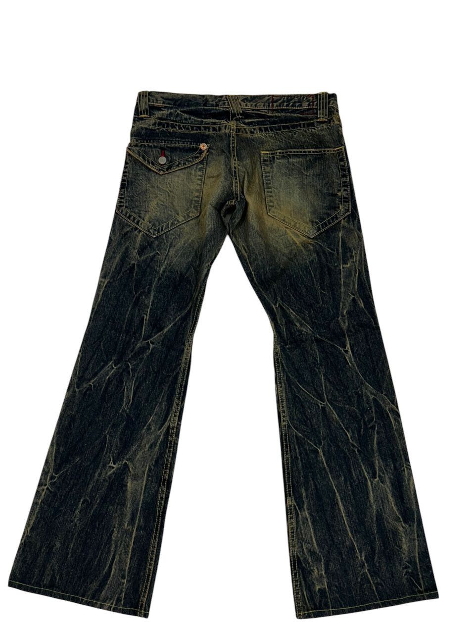 GOSTAR DE FUGA Vintage Blue Way Bootcut Denim Flare Wild Denim Size US 33 - 2 Thumbnail