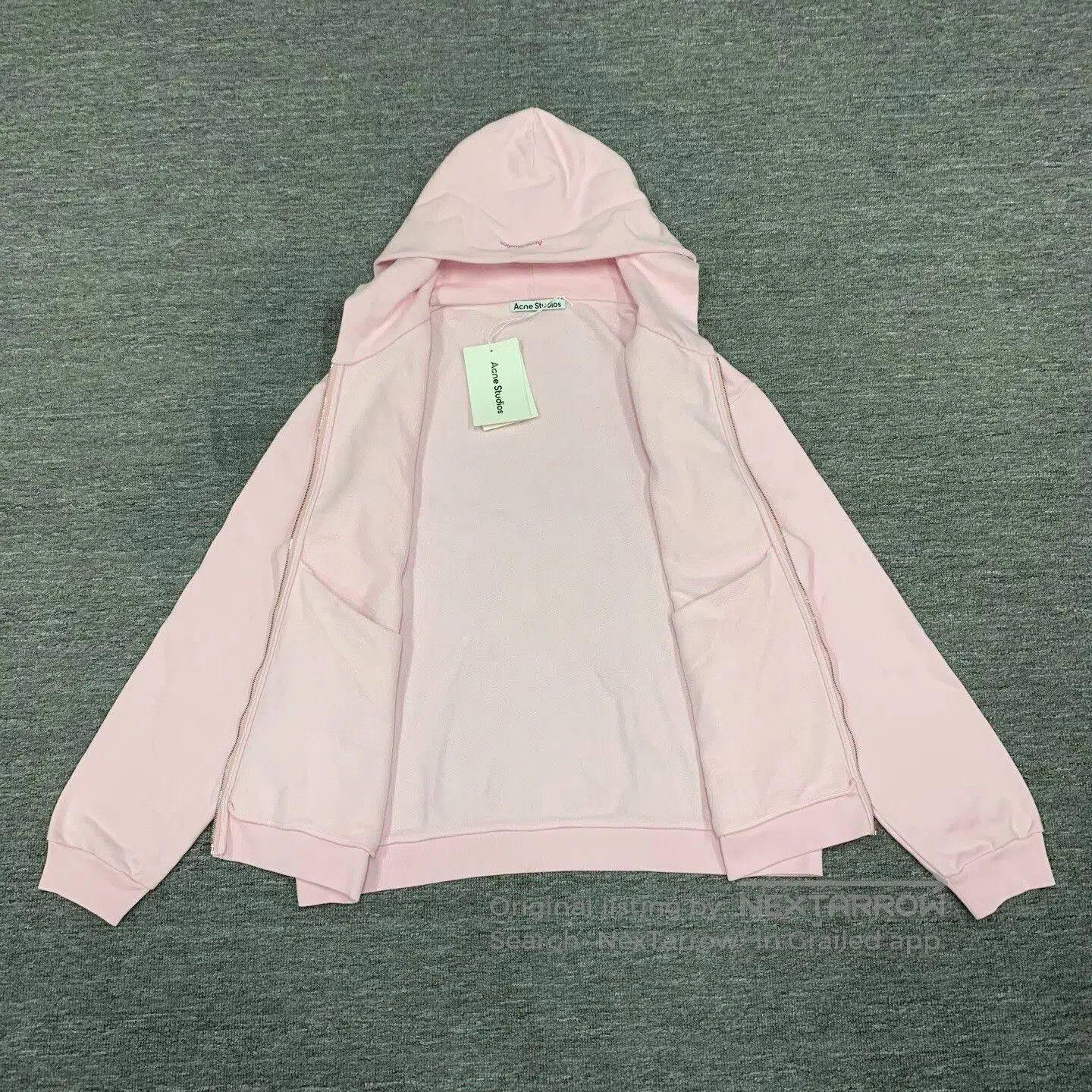 Acne Studios Acne Studios Pink Hooded Jacket XXL. Size XXL / US 16-18 / IT 52-54 - 6 Thumbnail