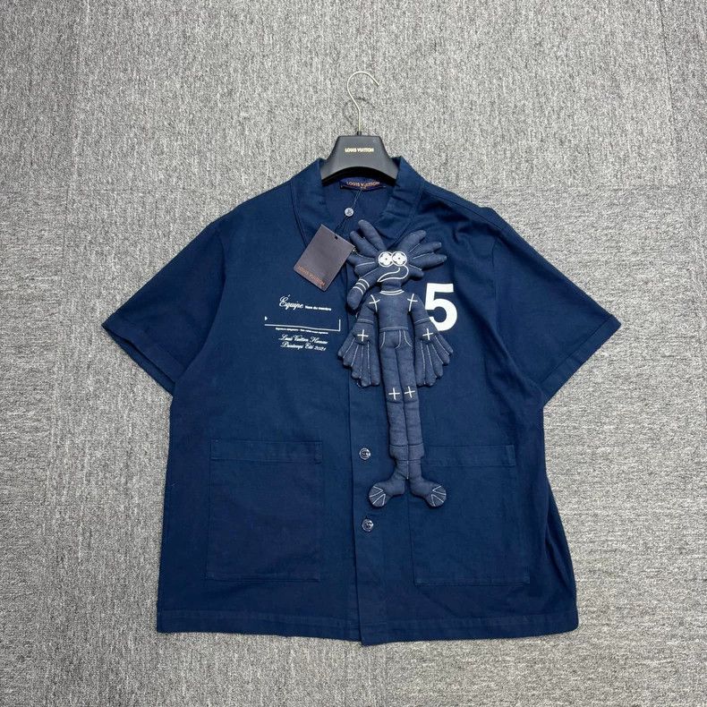 Louis Vuitton Louis Vuitton Japanese Limited Doll Parachute Doll Shirt 25 Size US L / EU 52-54 / 3 - 2 Thumbnail
