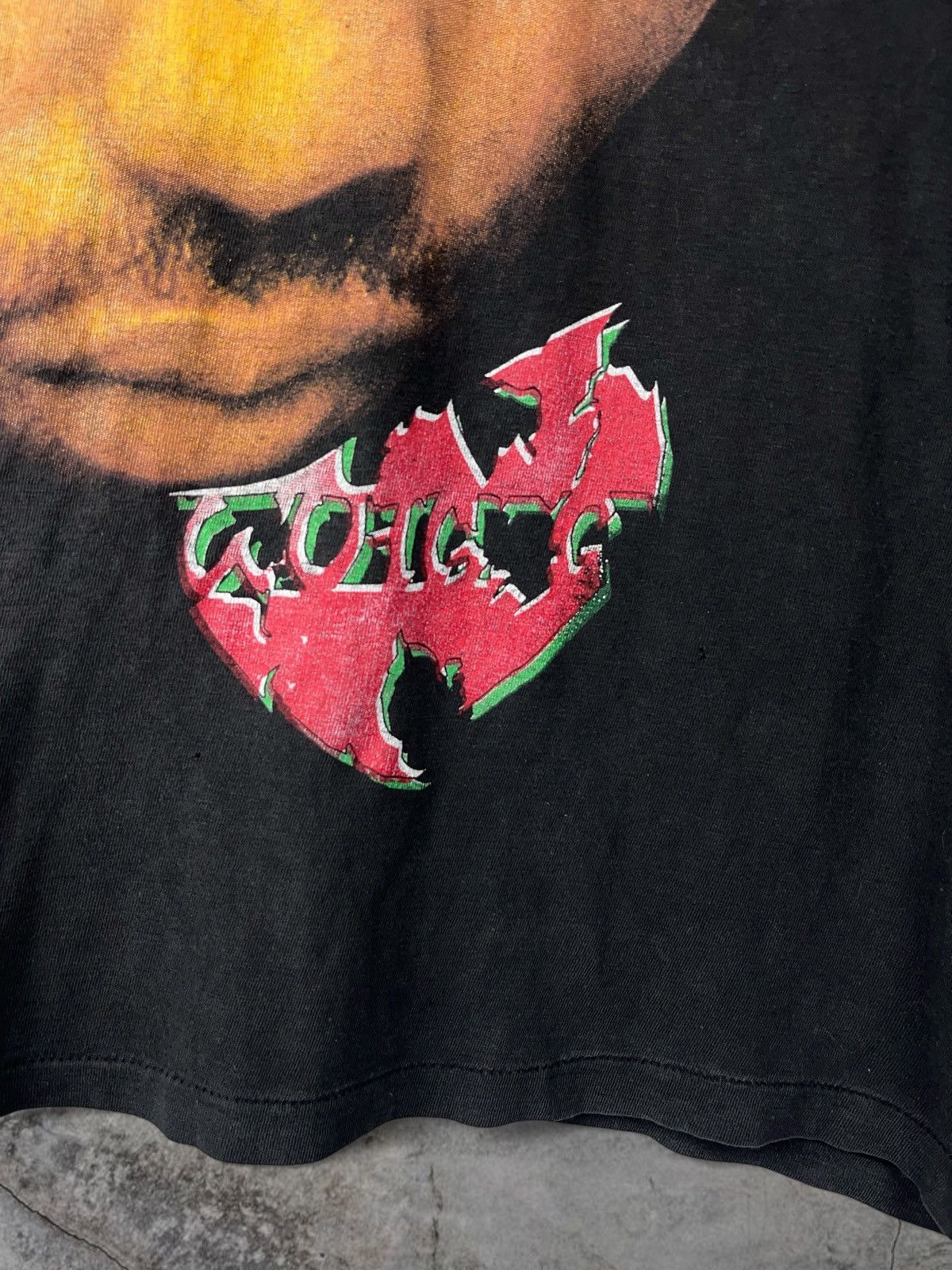 Rap Tees Vintage OG 90s Method Man Rap Tee Bootleg Wu Tang T-shirt Size US XL / EU 56 / 4 - 8 Thumbnail