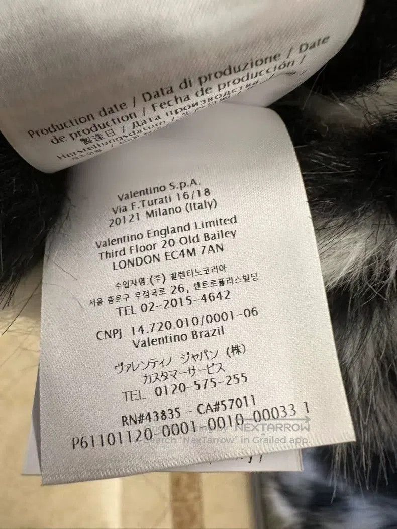 Valentino Valentino Crewneck color-blocked long-sleeved coat Size XS / US 0-2 / IT 36-38 - 4 Thumbnail