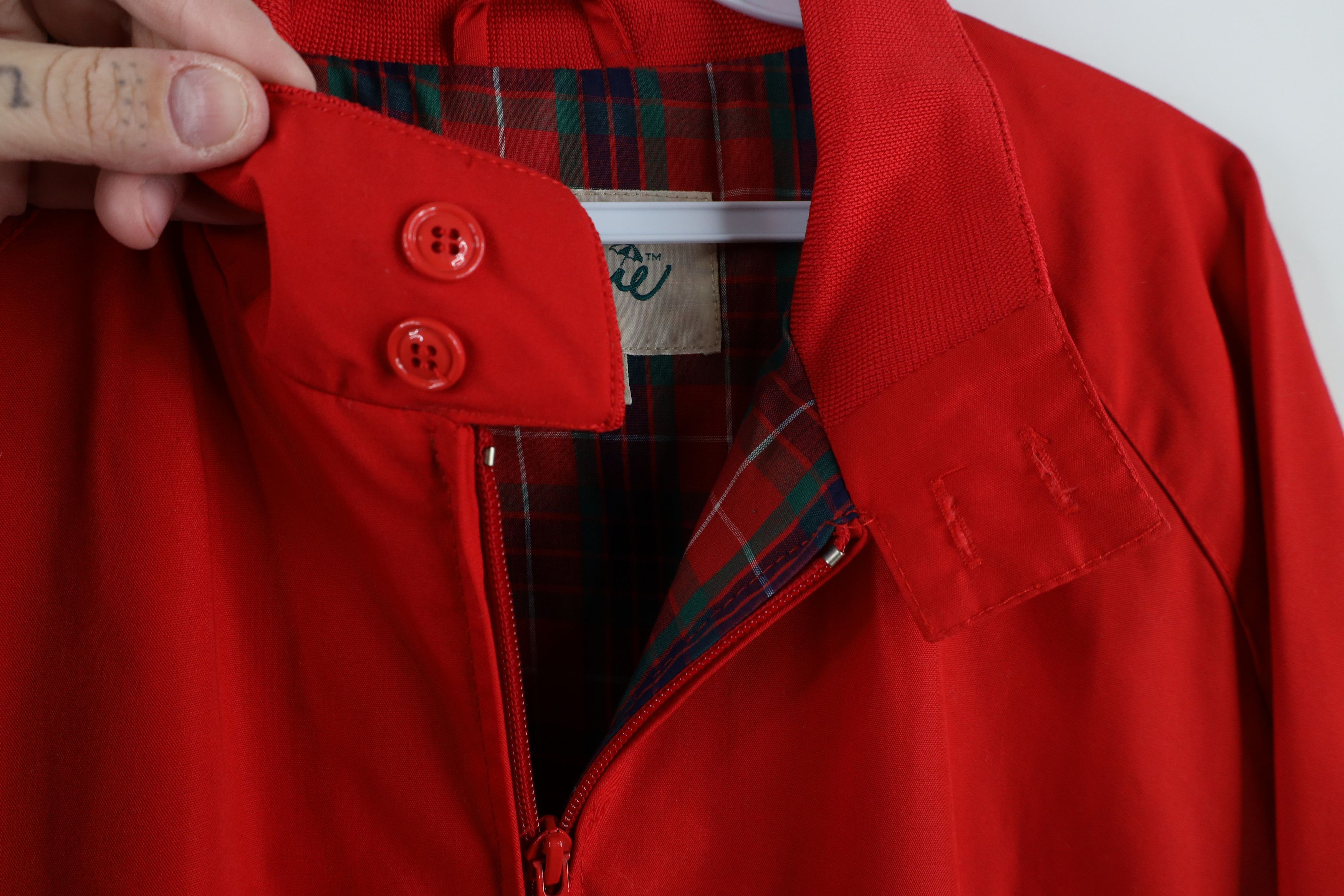 Vintage Deadstock Vintage 70s Streetwear Racer Bomber Jacket Red Size US XL / EU 56 / 4 - 9 Thumbnail
