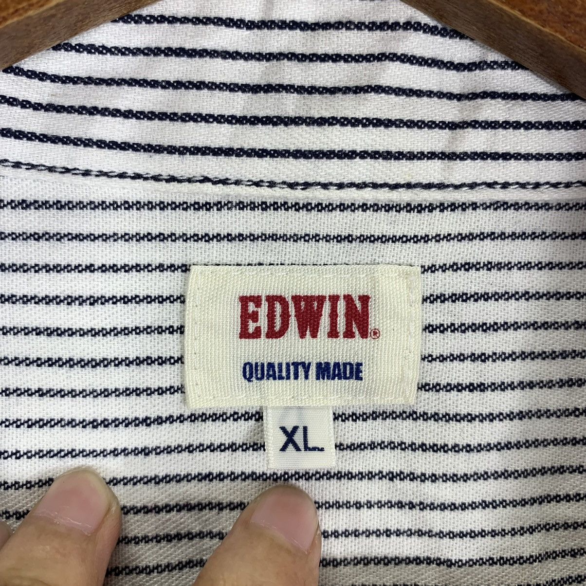 Edwin Vintage Edwin Short Sleeve Button Up Shirt Size US XL / EU 56 / 4 - 7 Thumbnail