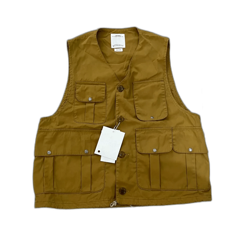 Visvim visvim minto hunting vest in mustard yellow Size US M / EU 48-50 / 2 - 1 Thumbnail