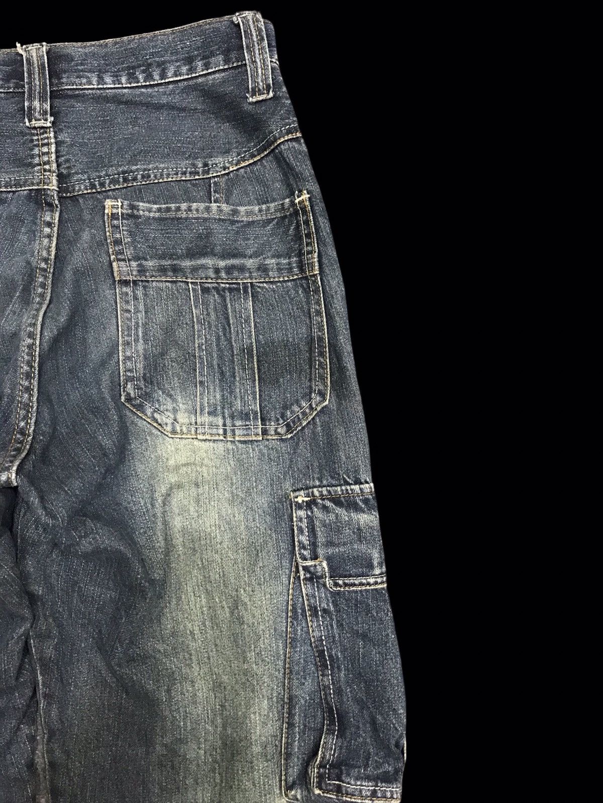 Vintage 💥BAGGY💥VINTAGE PIKO SURF CARGO DENIM F348 Size US 30 / EU 46 - 12 Thumbnail