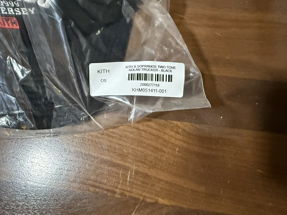 Kith Kith For The Sopranos Nolan Trucker Cap Snapback 'Black' Hat Size ONE SIZE - 5 Thumbnail