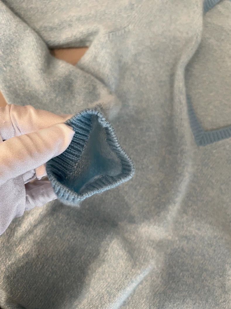 Loro Piana LORO PIANA Blue cashmere sweater Size M / US 6-8 / IT 42-44 - 7 Thumbnail