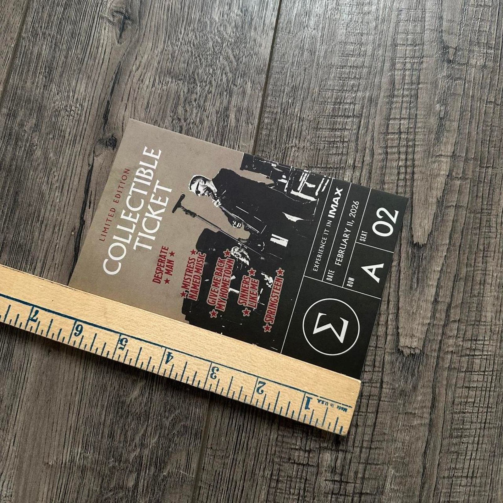 Other Eric Church AMC IMAX Movie Promo Poster Concert Ticket Stub Size ONE SIZE - 7 Thumbnail