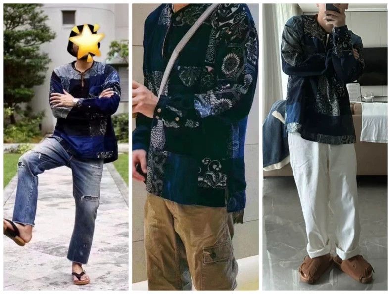 Visvim visvim 20AW ICT TUNIC P. O. KOFU Persimmon Dye Blue Dye Old Size US S / EU 44-46 / 1 - 7 Thumbnail