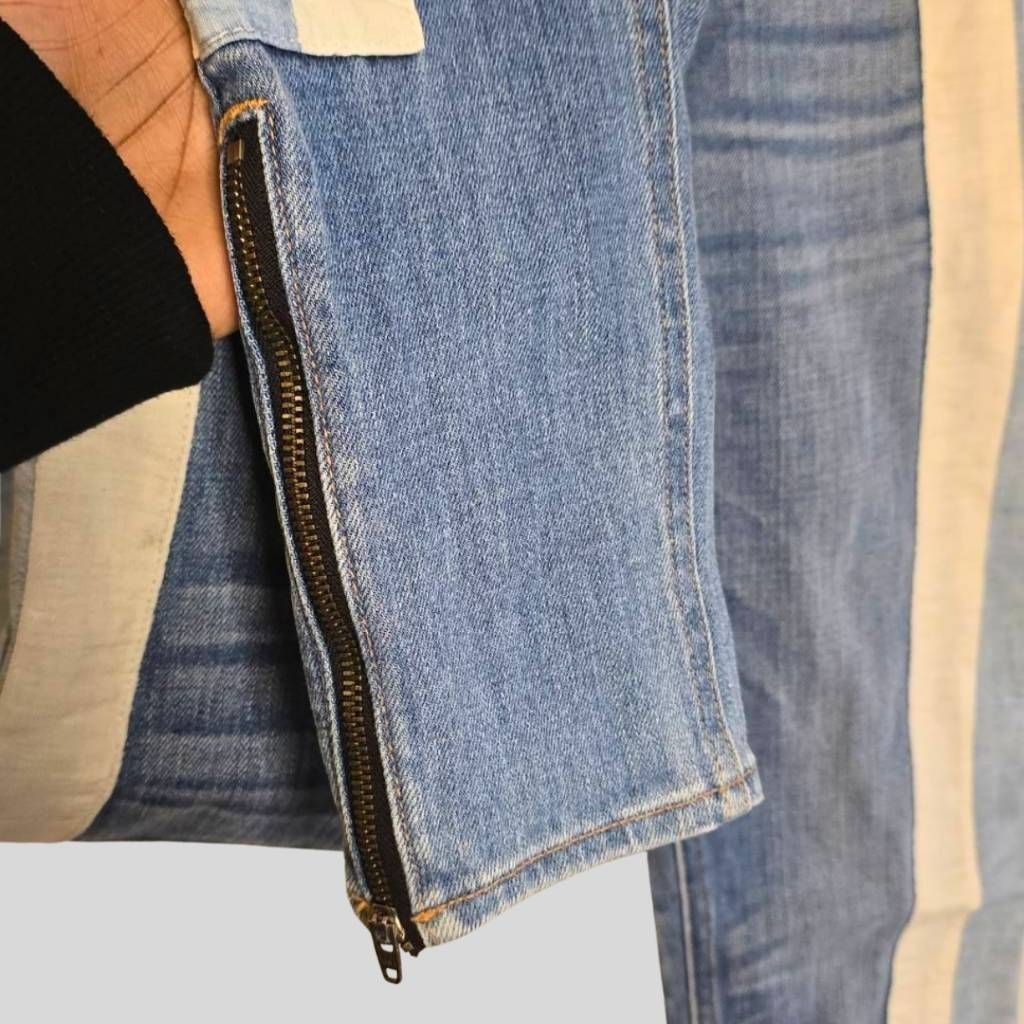 Rag & Bone rag & bone Womens 25 Relay Jeans Blue Skinny Ankle Zip Side Size 25" / US 0 / IT 36 - 11 Thumbnail
