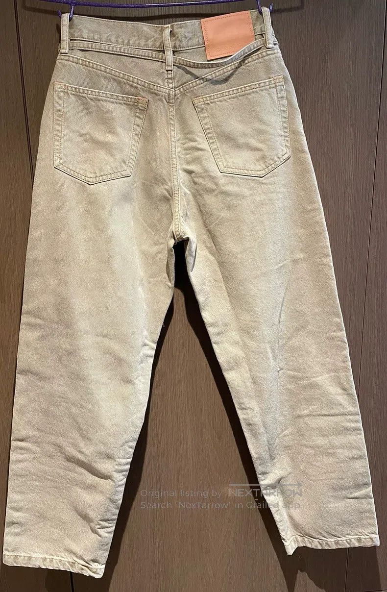 Acne Studios Acne Studios Distressed Wash Khaki Jeans Size 25" / US 0 / IT 36 - 2 Thumbnail