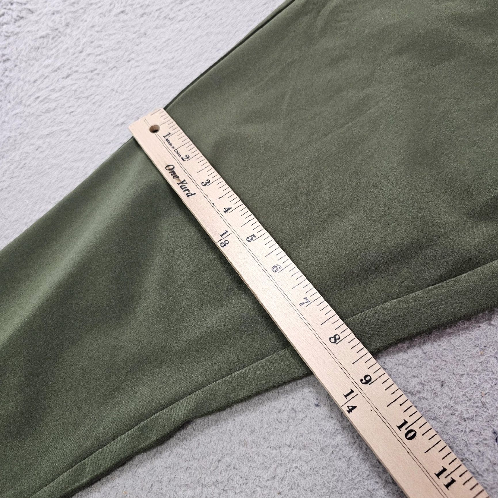 Vintage PRIMO Pants Mens 31 Green Golf Jogger Ankle Zip Stretch Polyester Spandex Size US 31 - 7 Thumbnail