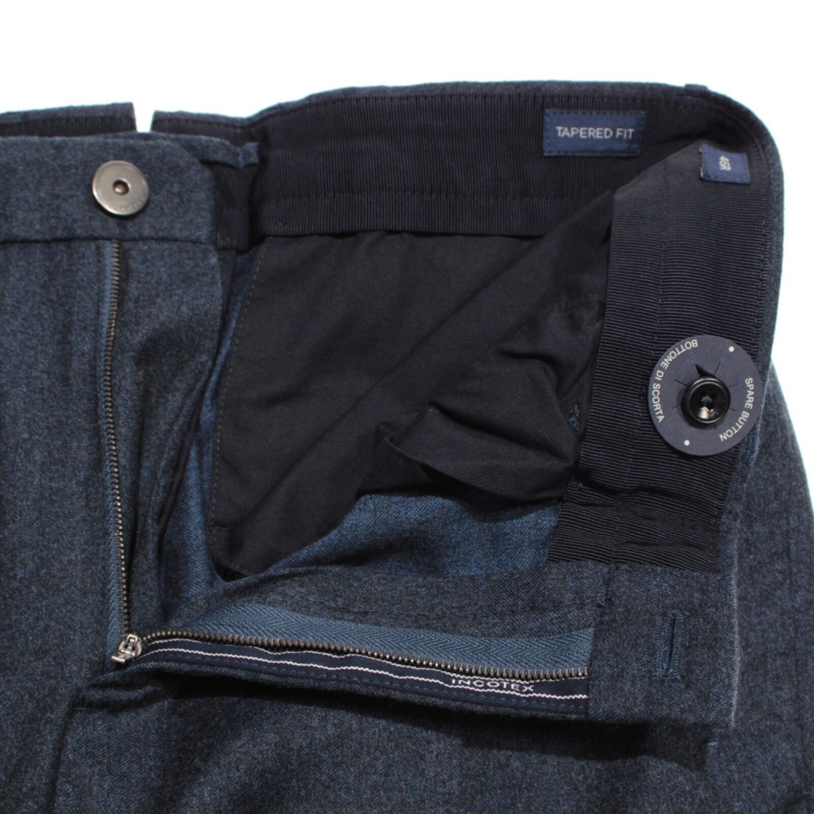 Incotex INCOTEX New with tags Dress Pants Size 30 US In Blue Size US 30 / EU 46 - 3 Thumbnail