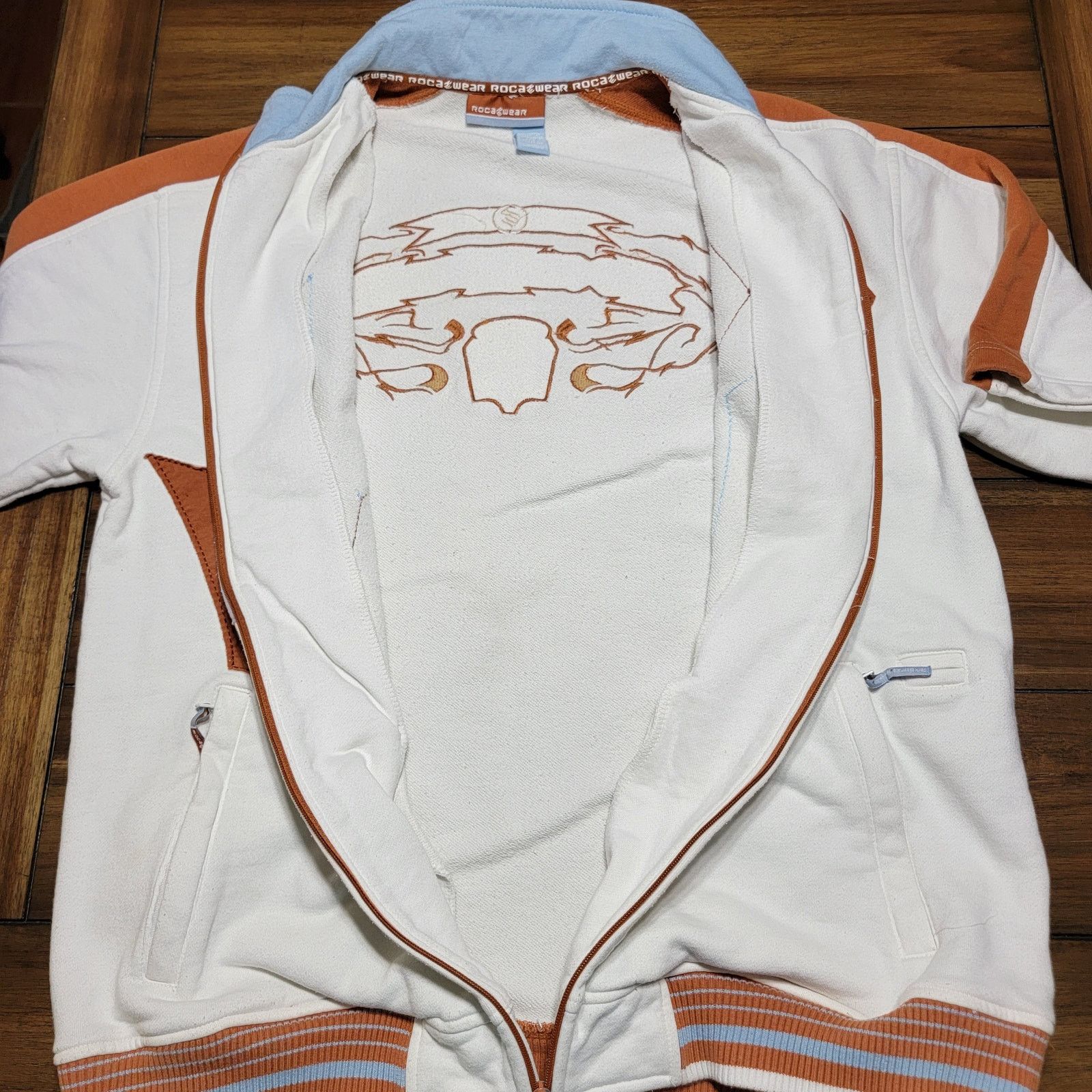 Rocawear Rocawear Full Zip Short Sleeve Unisex Jacket - Size Large Size US L / EU 52-54 / 3 - 5 Thumbnail