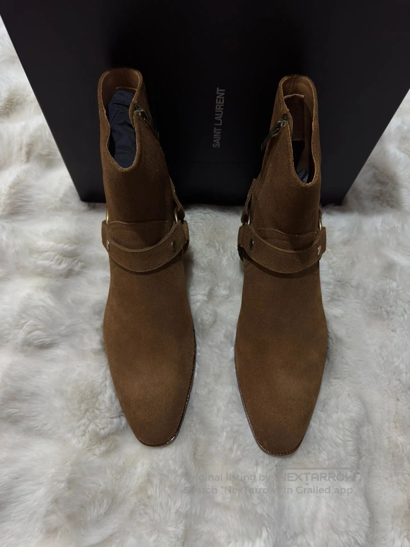 Saint Laurent Paris Saint Laurent Paris Chelsea boots| Size US 10.5 / EU 43-44 - 4 Thumbnail