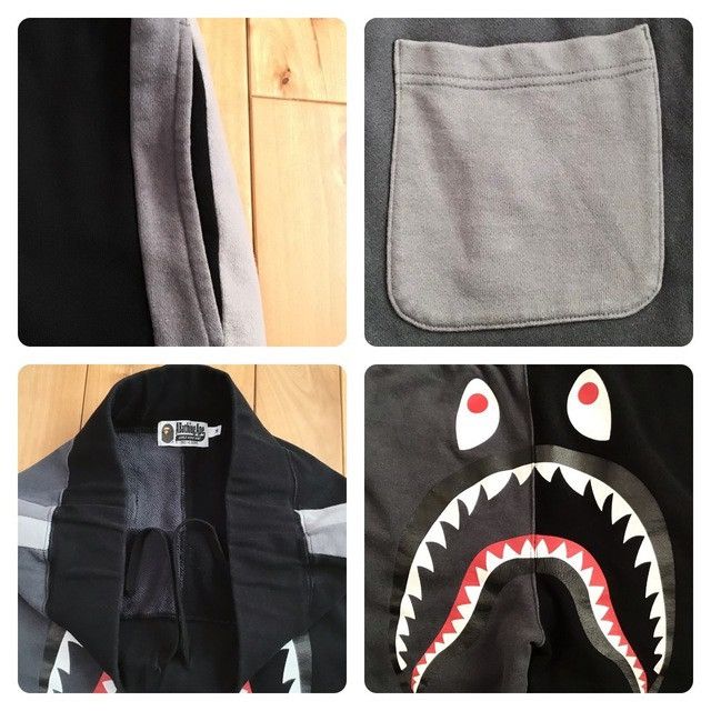 Bape BAPE CRAZY SHARK SLIM FIT SWEAT PANTS a bathing ape ★size M Size US 32 / EU 48 - 8 Thumbnail