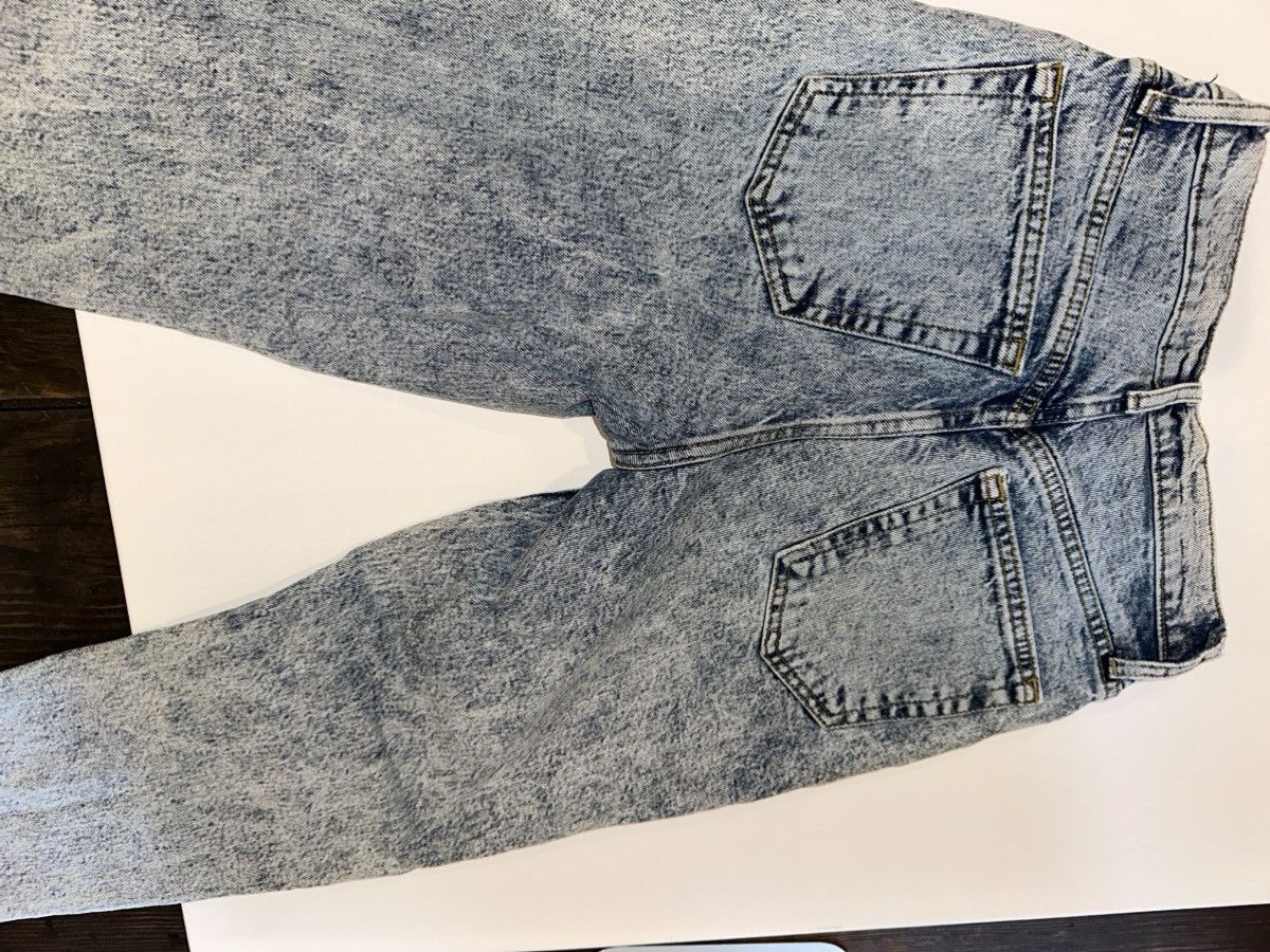 Free People Free People We The Free High Rise Dis Acid Wash Jeans Sz 26 Size 26" / US 2 / IT 38 - 7 Thumbnail