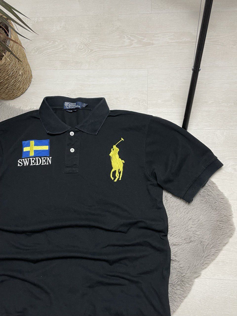 Polo Ralph Lauren × Vintage Polo Ralph Lauren Vintage Polos Sweden Big Center Pony Y2K Size US L / EU 52-54 / 3 - 4 Thumbnail