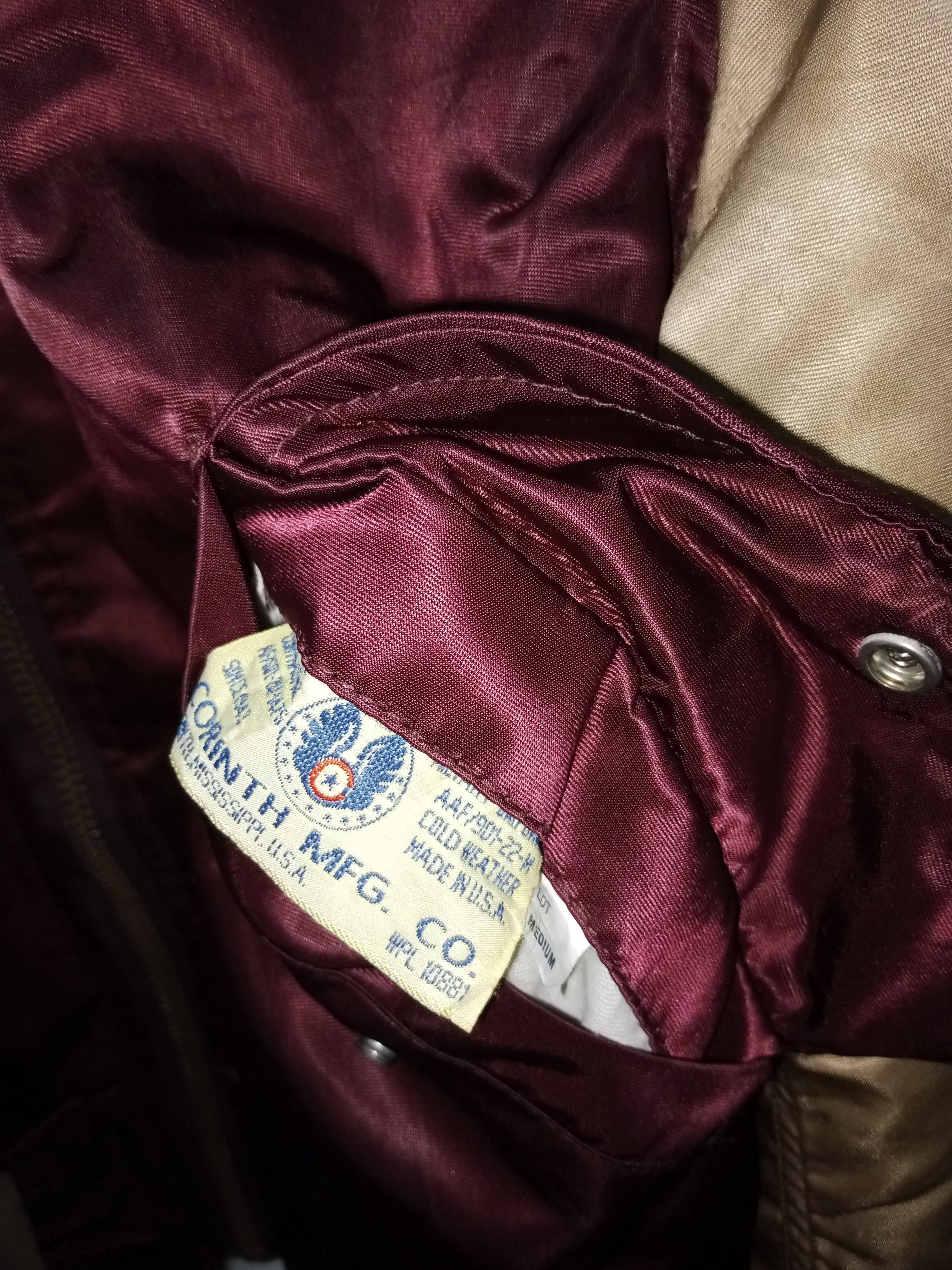 Alpha Industries × Buzz Rickson's × The Real McCoy's Vintage Rare MA-1 Corinth MFG Jacket Size US M / EU 48-50 / 2 - 5 Thumbnail