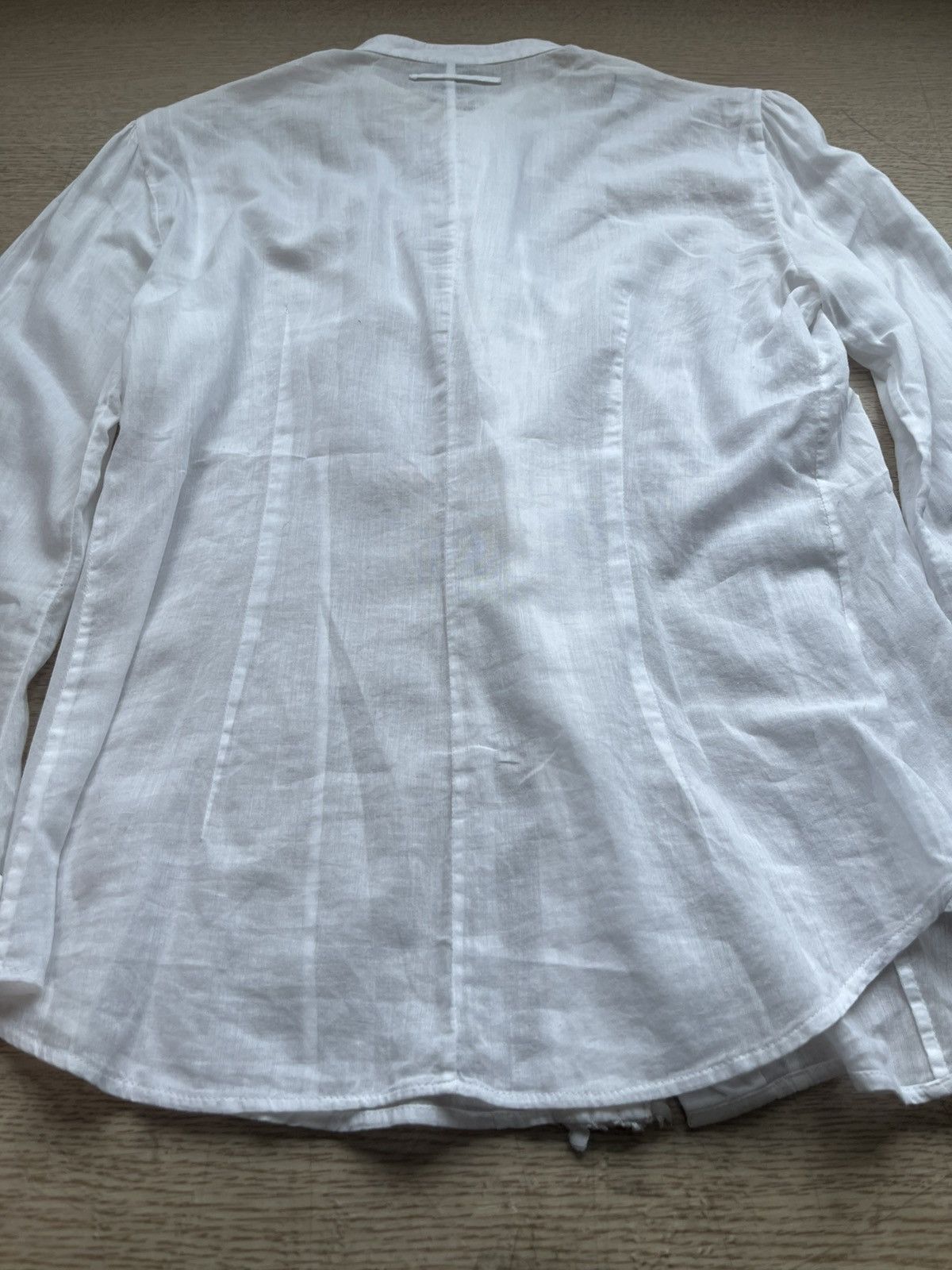 Jean Paul Gaultier 36 jean paul gaultier frill puff sleeve madarine blouse Size XS / US 0-2 / IT 36-38 - 7 Thumbnail