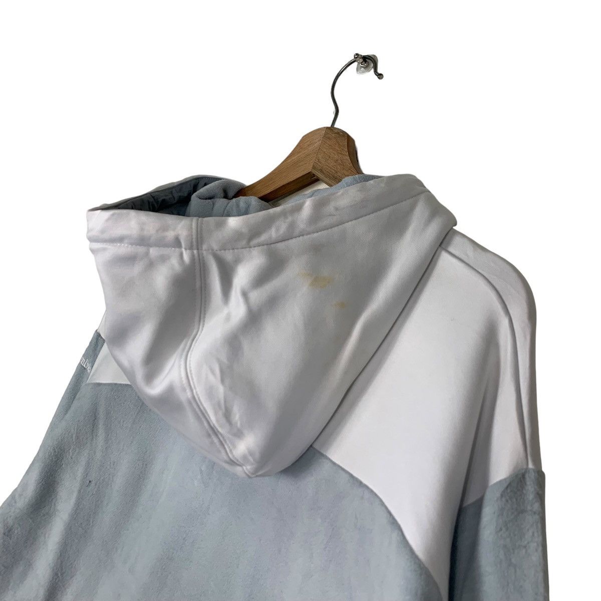 Columbia COLUMBIA Big Logo Half Button Fleece Hoodies #0007-C1 Size US XL / EU 56 / 4 - 16 Thumbnail