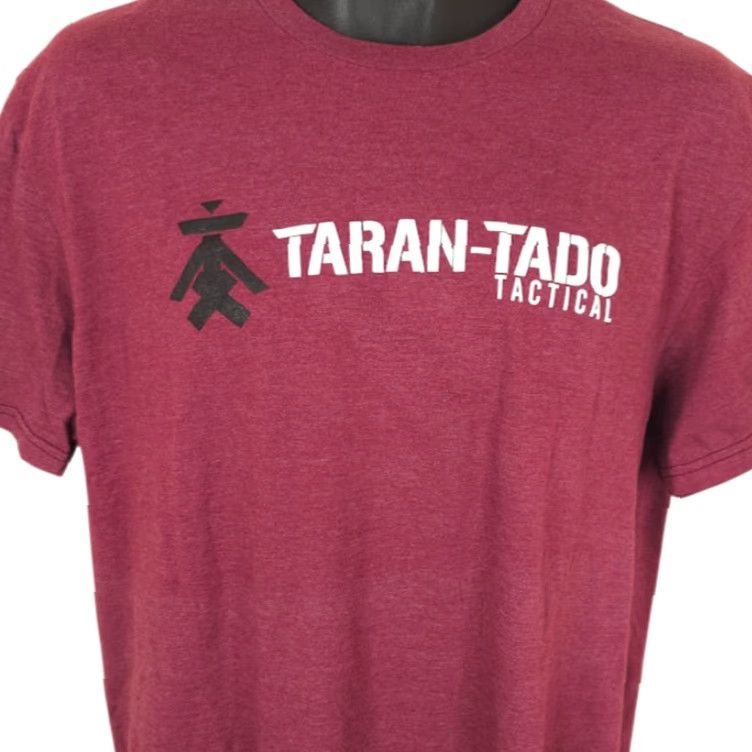 UFC Tarantado Tactical T Shirt Mens Size Large Red UFC Sports MMA Fighter Workout Gym Bodybuilding Size US L / EU 52-54 / 3 - 2 Thumbnail