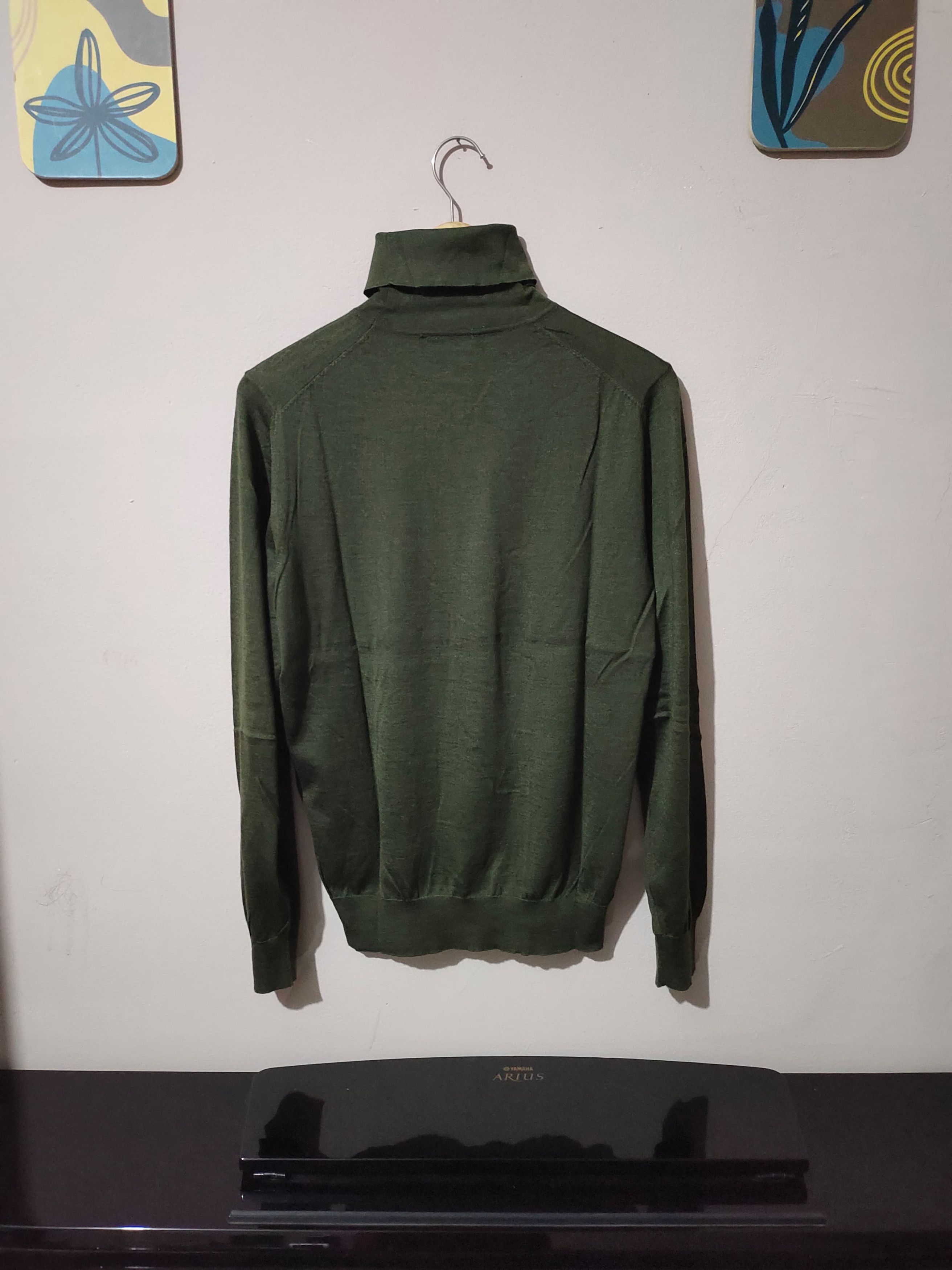 Drumohr Drumohr Cashmere Turtleneck Sweater Made in Italy Size US M / EU 48-50 / 2 - 5 Thumbnail