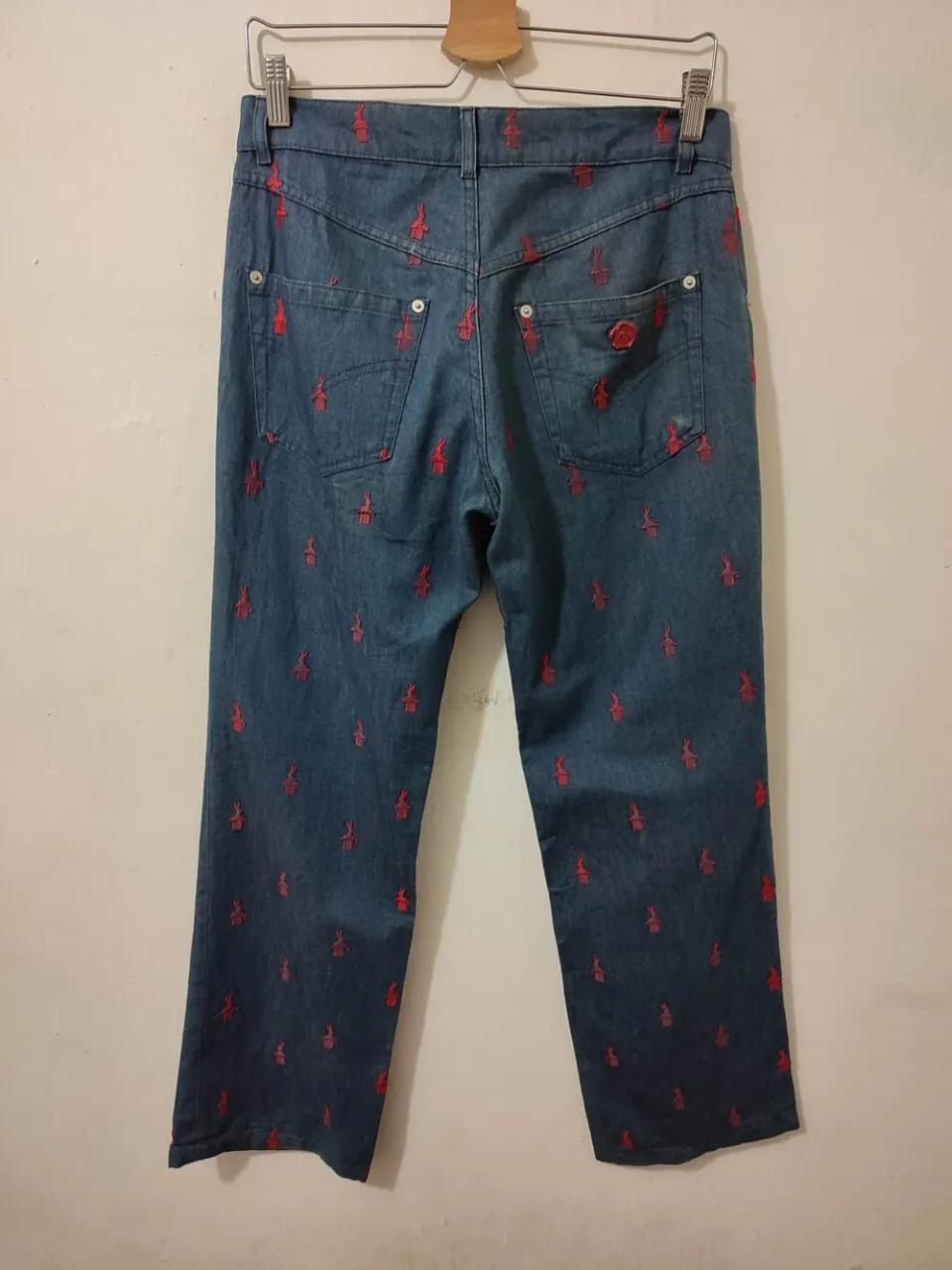 Viktor & Rolf Viktor & Rolf Full Embroidery Design Pants Made In Italy Size US 29 - 6 Thumbnail