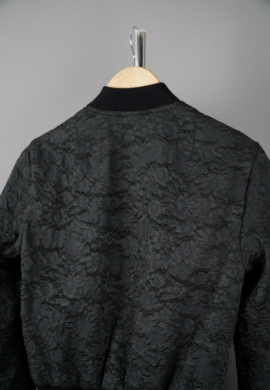 Dries Van Noten Dries Van Noten - Reversible Jacquard Floral Pattern Bomber Size US XS / EU 42 / 0 - 6 Thumbnail