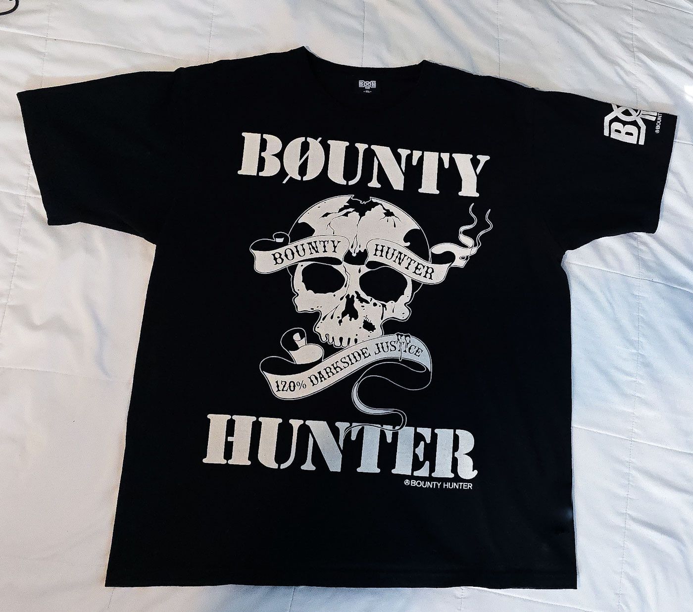 Bounty Hunter Bounty Hunter 120% Darkside Justice Skull Tee Size US XL / EU 56 / 4 - 1 Thumbnail