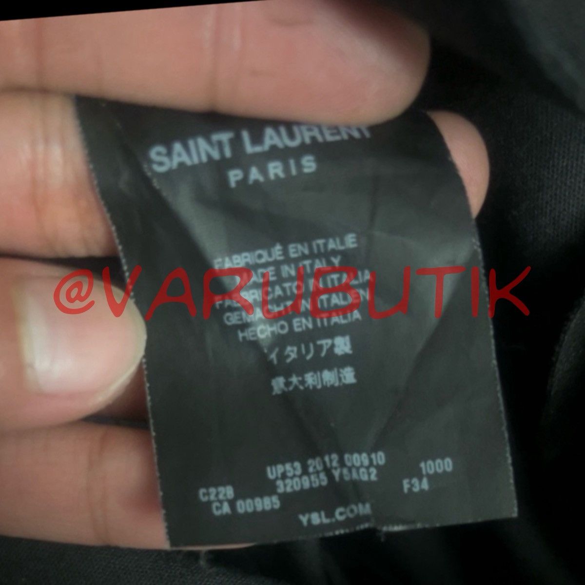 Saint Laurent Paris saint laurent paris ss13 runway leather pants f34 Size US 26 / EU 42 - 4 Thumbnail