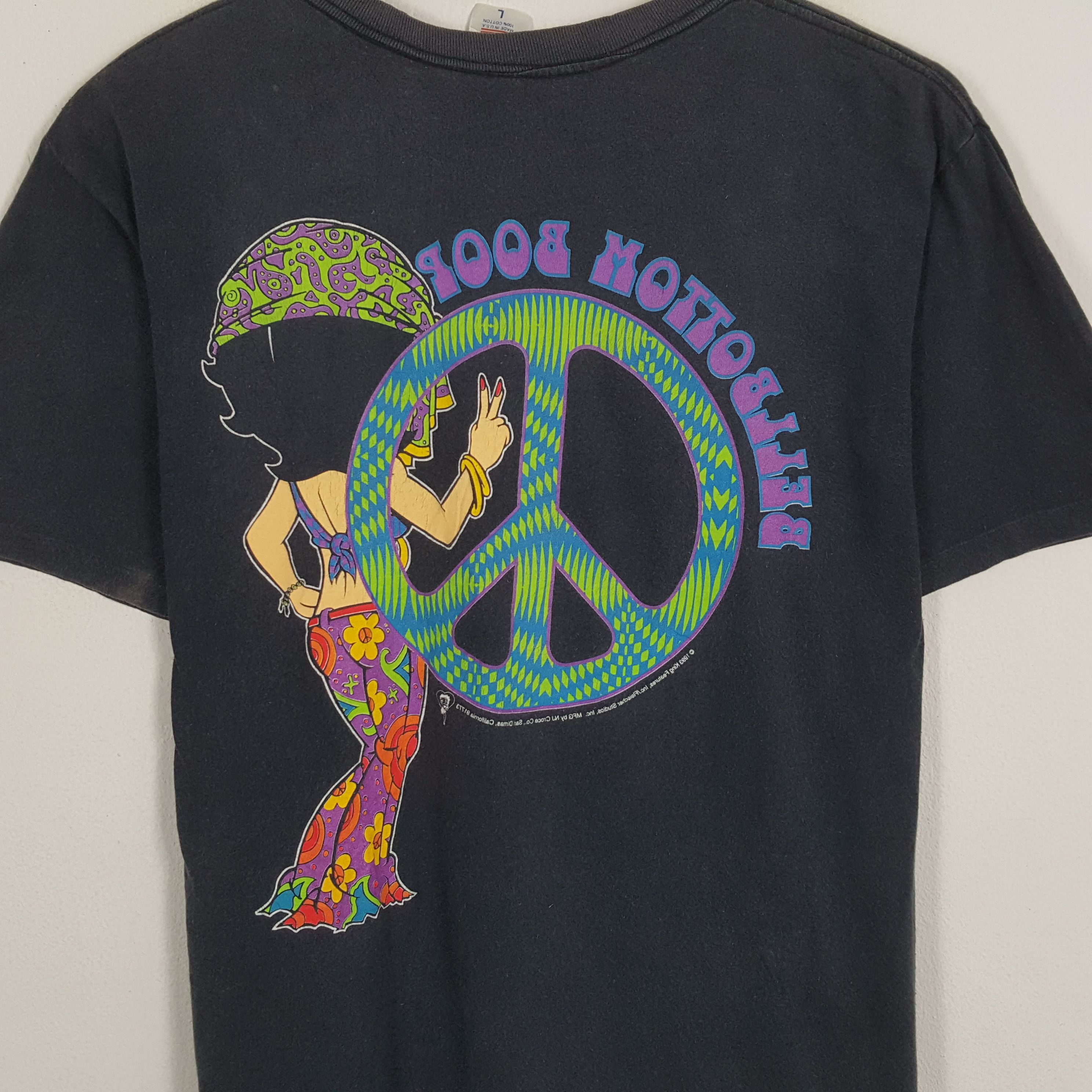 Vintage BETTY BOOP Cartoon Vintage Tshirt Size US L / EU 52-54 / 3 - 4 Thumbnail