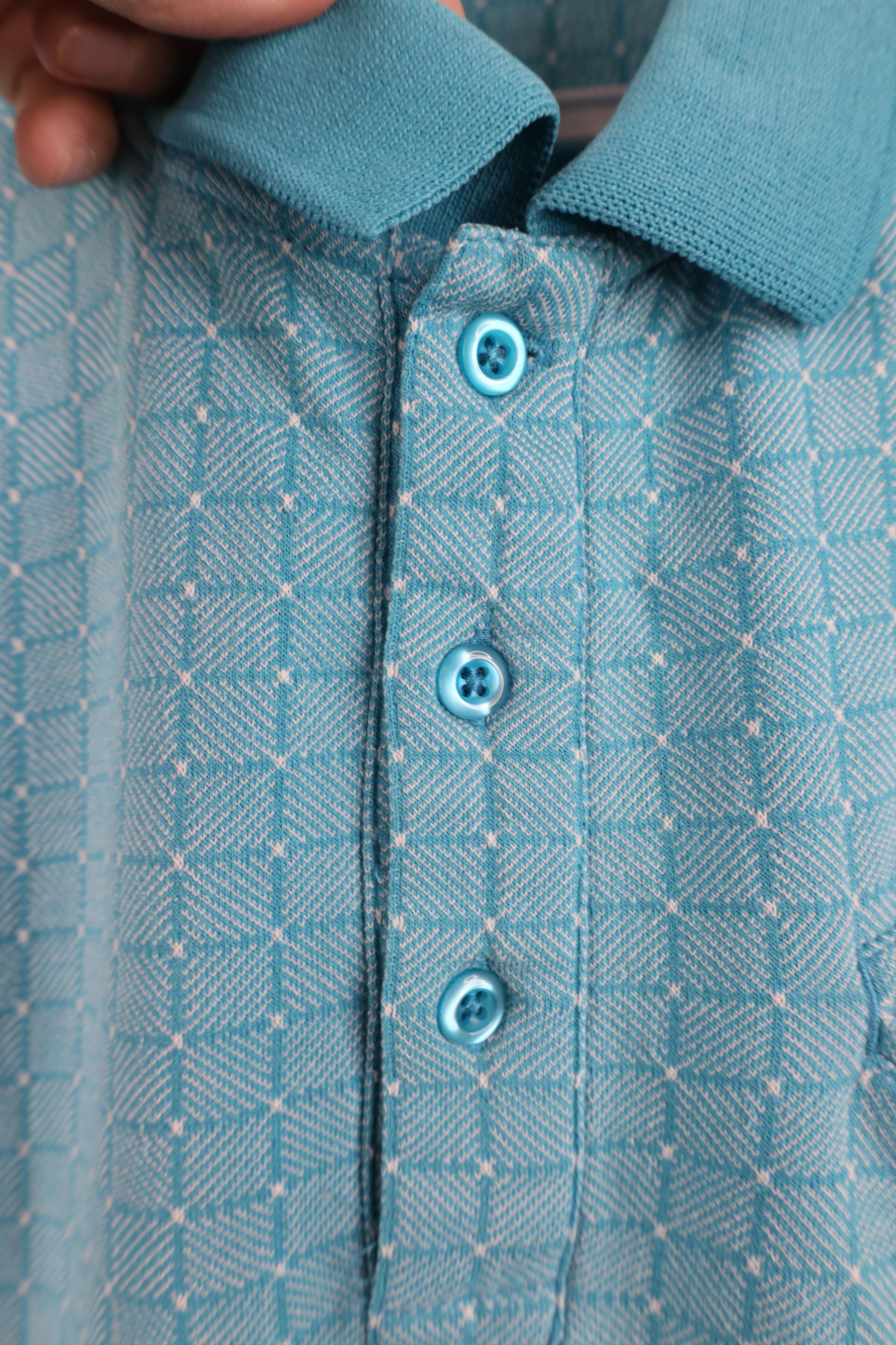 Vintage Vintage 90s Streetwear Checkered Pullover Polo Shirt Size US XL / EU 56 / 4 - 5 Thumbnail