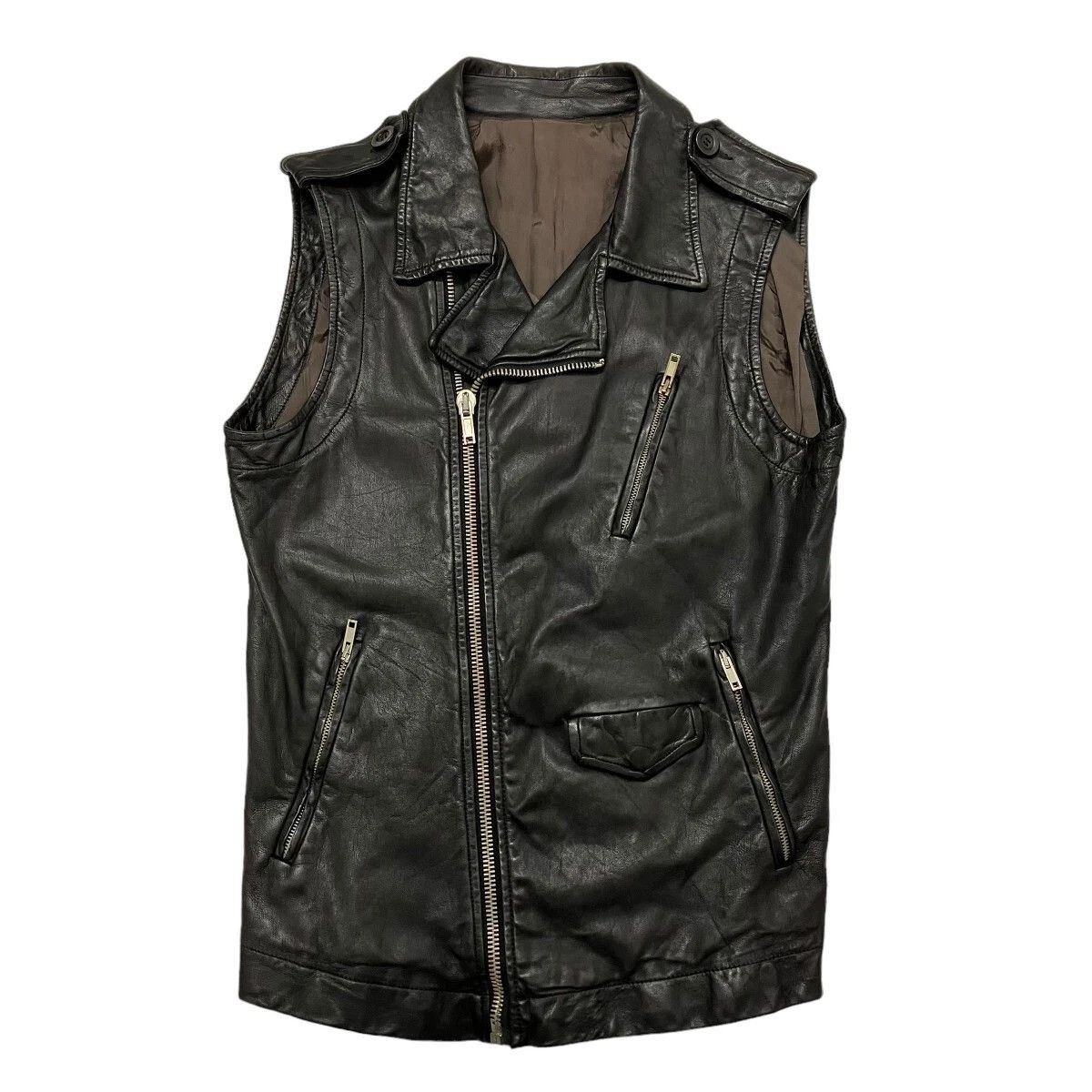 Rick Owens Rick Owens Cyclops Leather Jacket - Black (S/S 16