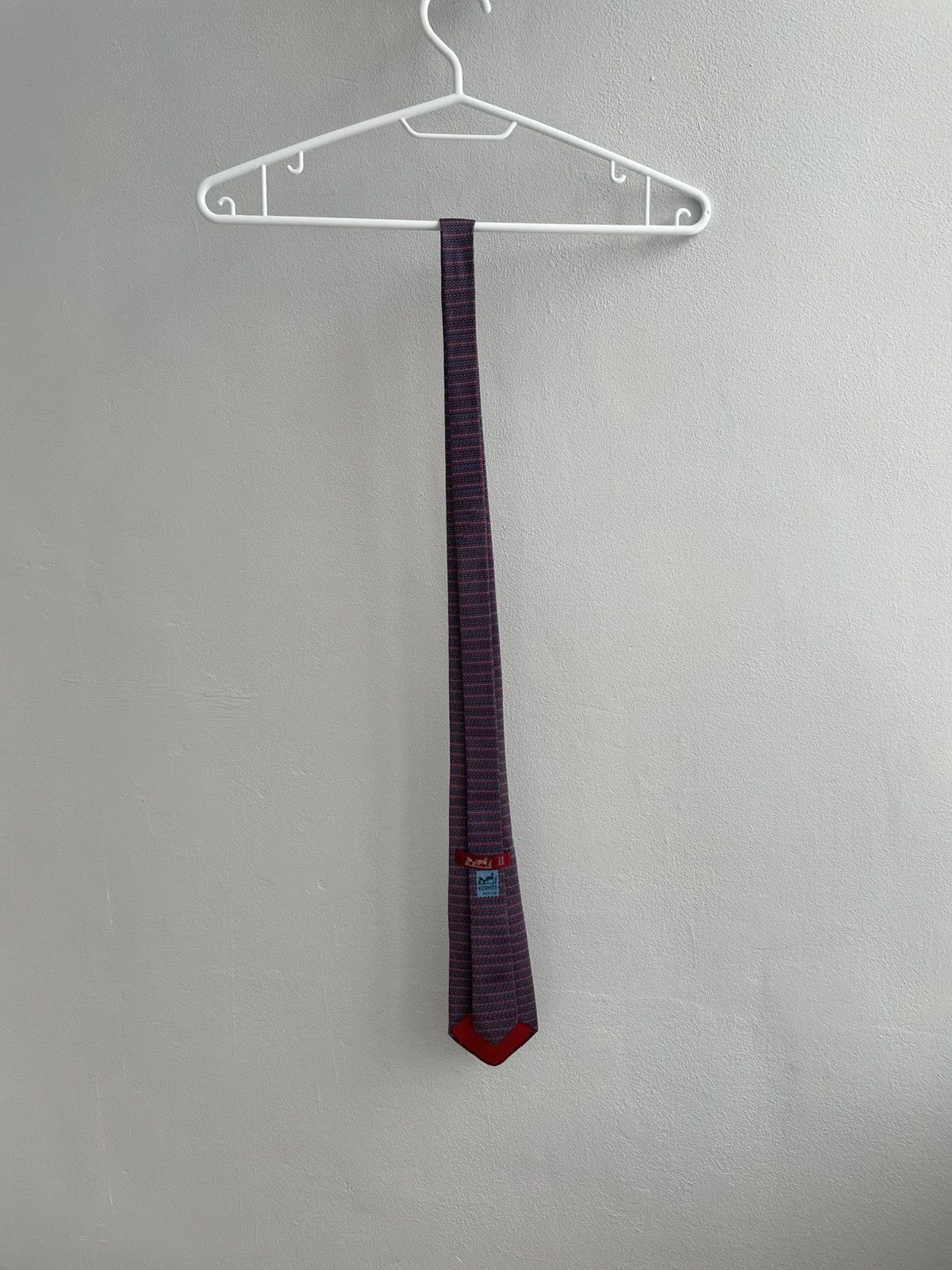 Hermes Hermes Paris Vintage 90s 100% Silk Tie Made In France 940 IA Size ONE SIZE - 20 Thumbnail