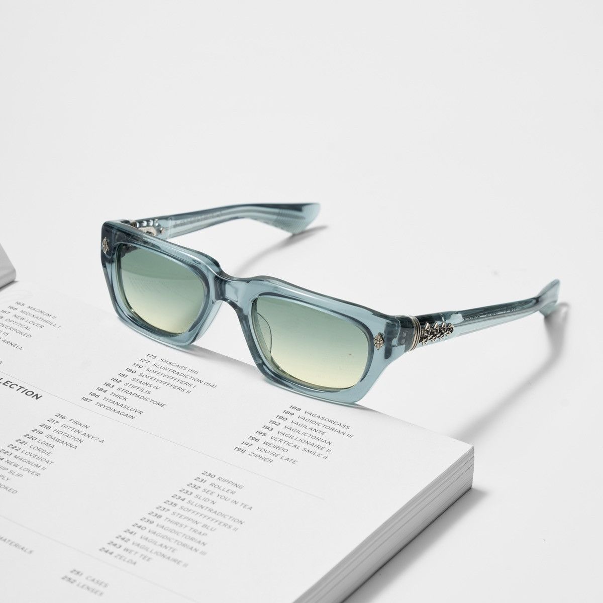 Chrome Hearts CHROME HEARTS IDAWANNA SLATED SUNGLASSES Size ONE SIZE - 1 Thumbnail