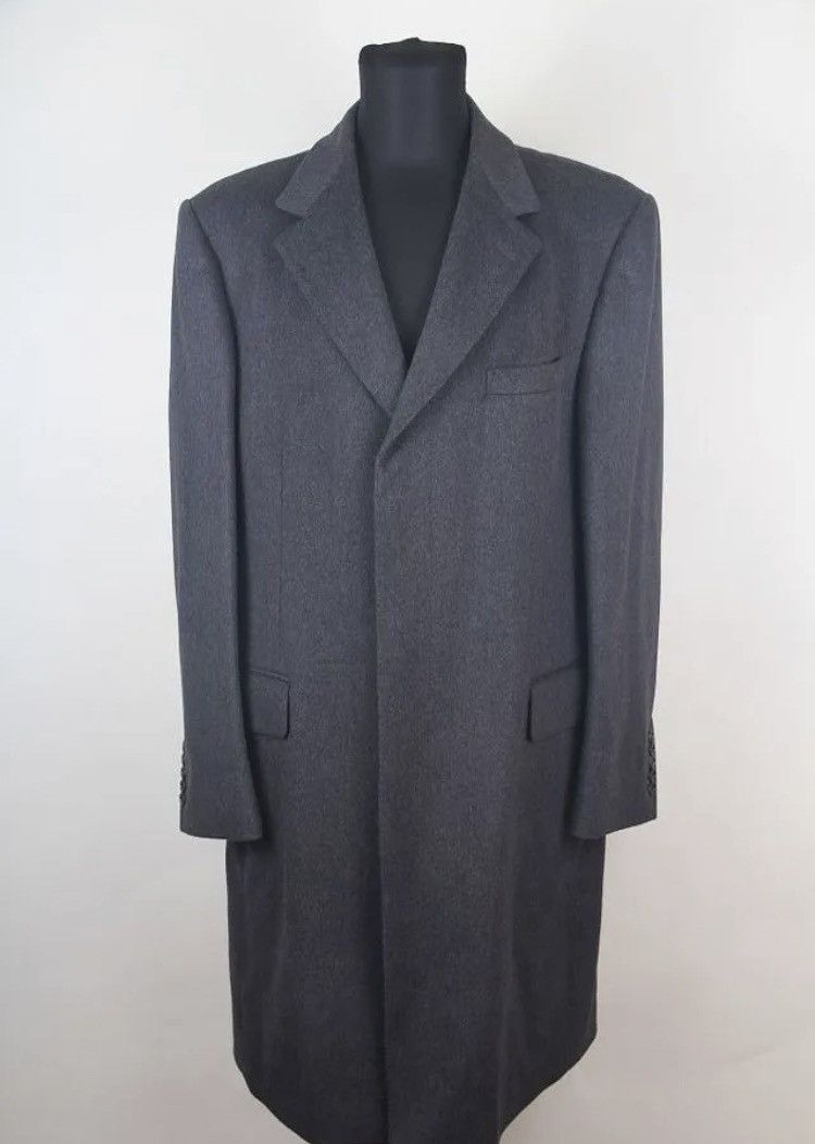 image of Gucci Wool Cozy Classic Heavy Coat Grey, Men's (Size XL)