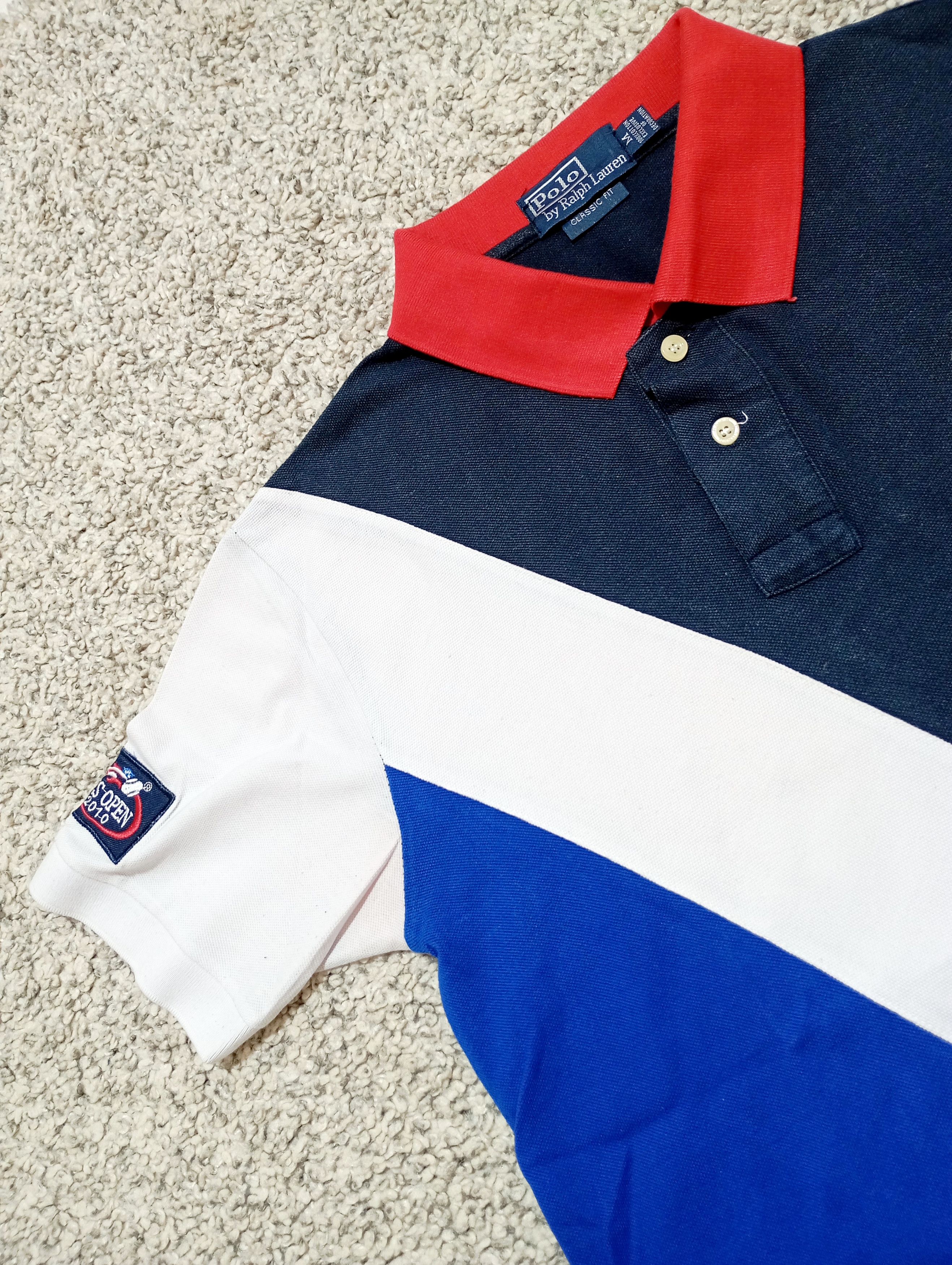 Polo Ralph Lauren Vintage Polo Ralph Lauren US Open 2010 Big Pony TShirt Size US M / EU 48-50 / 2 - 5 Thumbnail