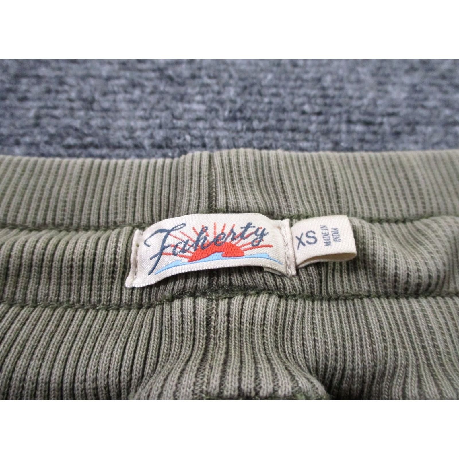 Faherty Faherty Jogger Womens XS Green Active Stretch Casual Heavy Outdoor Preppy Size 26" / US 2 / IT 38 - 7 Thumbnail