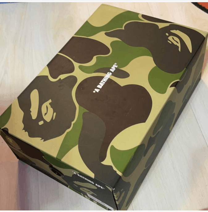 Bape A Bathing Ape Bapesta Low White Camo Star Sneakers Size US 7 / EU 40 - 8 Thumbnail