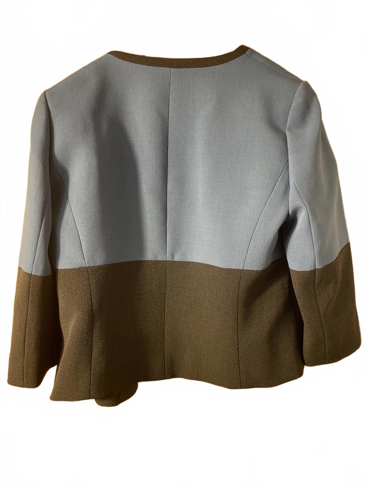 Other Kasper Blazer Women's Sz 4 Gray Brown Normcore Career Size S / US 4 / IT 40 - 4 Thumbnail