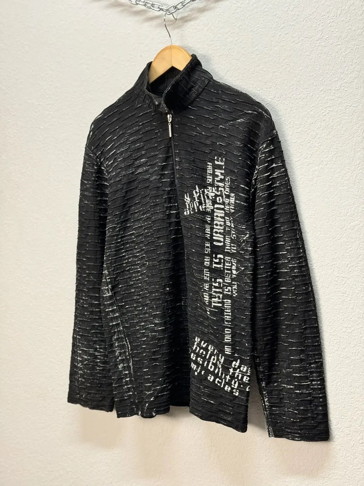 Designer × Vintage VINTAGE SWEATER AVANT GARDE IF SIX WAS NINE STYLE GOTHIC Size US L / EU 52-54 / 3 - 5 Thumbnail