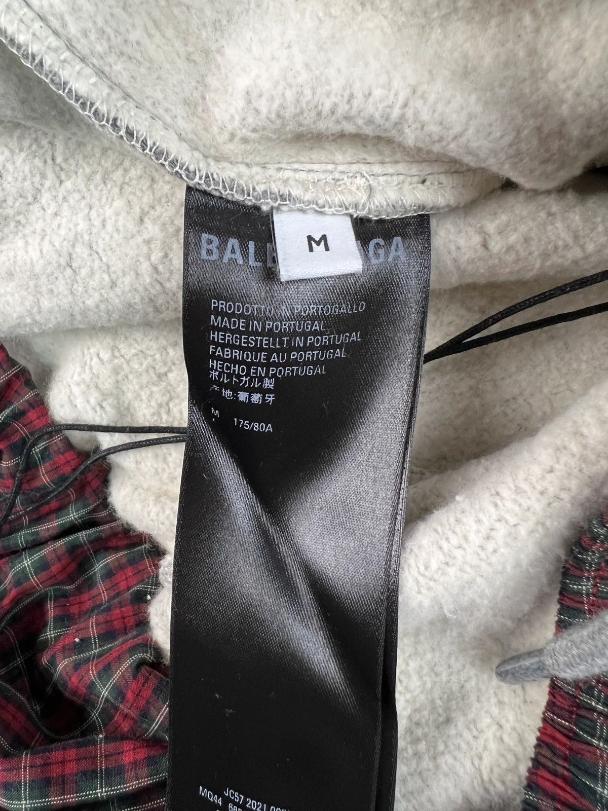 Balenciaga Balenciaga Gray Sagging Layered Trompe L’oeil Swetpants Size US 32 / EU 48 - 5 Thumbnail