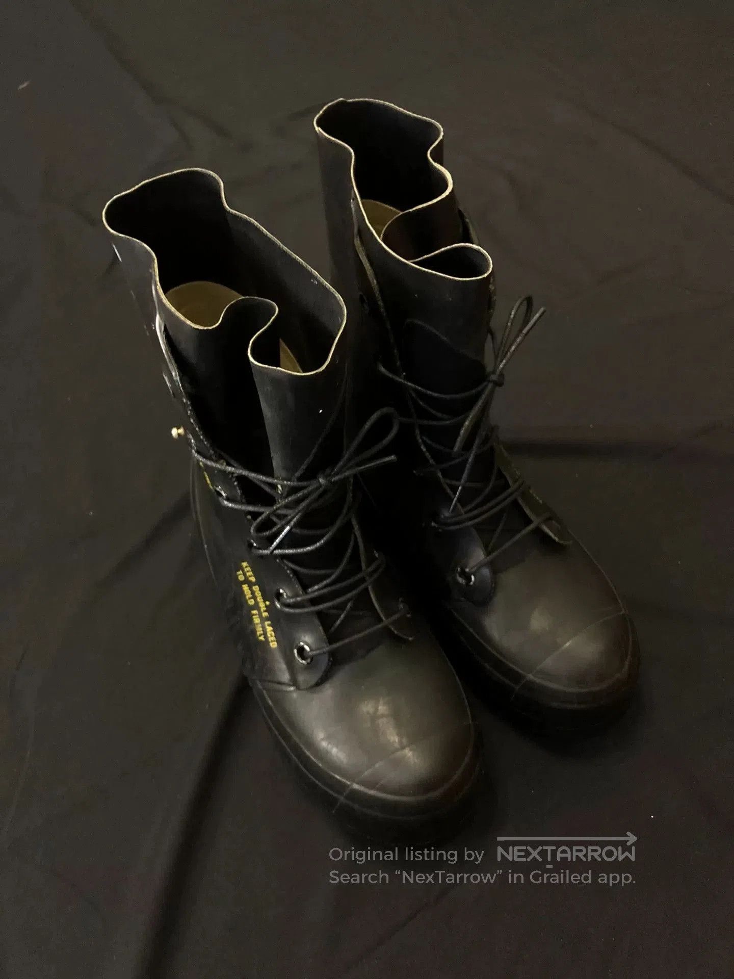 Raf Simons RAF SIMONS Vintage Military Boots. Size US 8 / EU 41 - 3 Thumbnail
